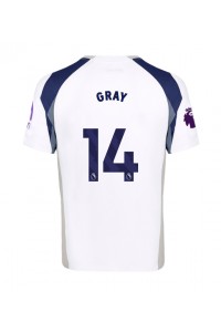 Tottenham Hotspur Archie Gray #14 Fotballdrakt Hjemme Klær 2025-26 Korte ermer
